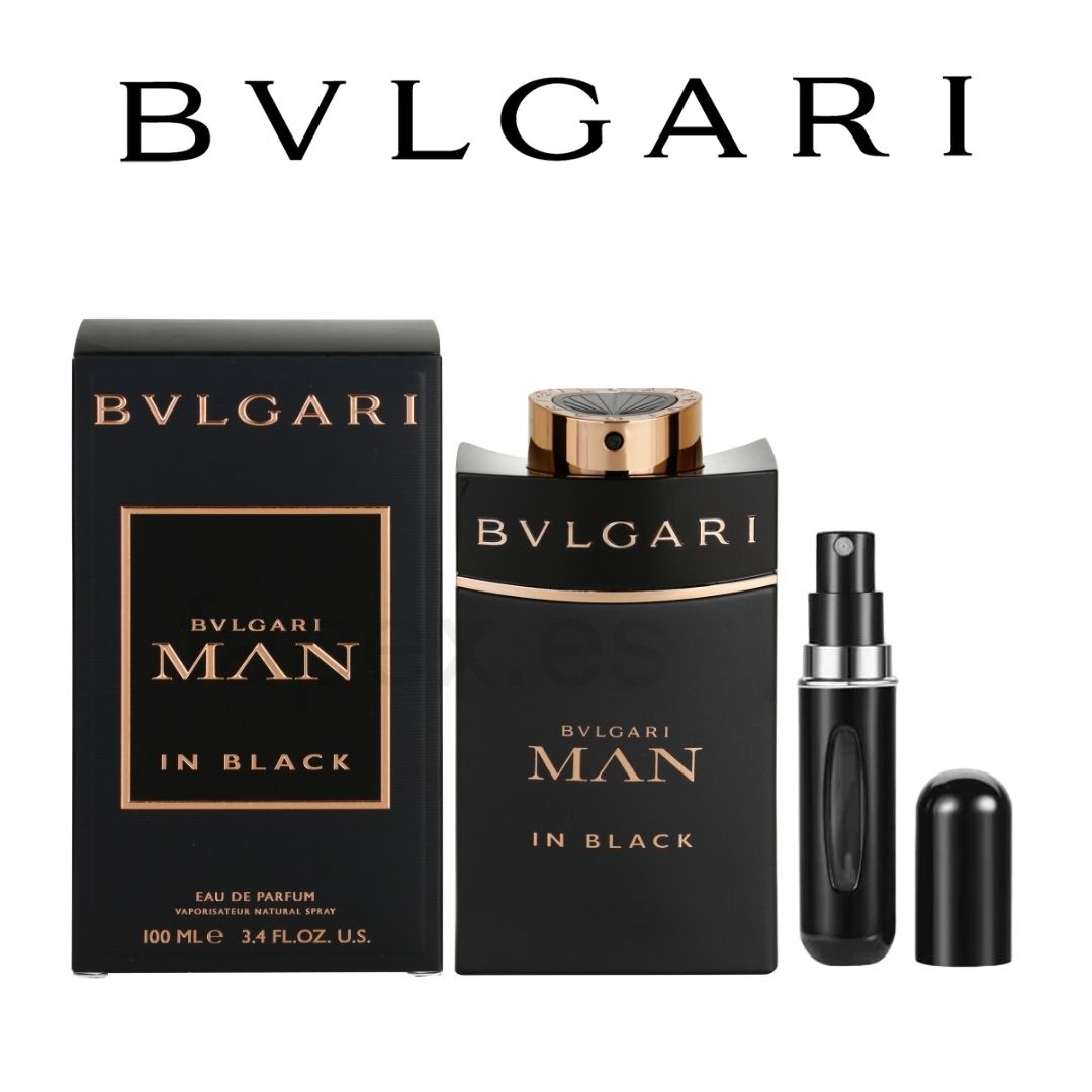 PERFUME BVLGARI MAN IN BLACK 100 ML + PERFUMERO 5 ML