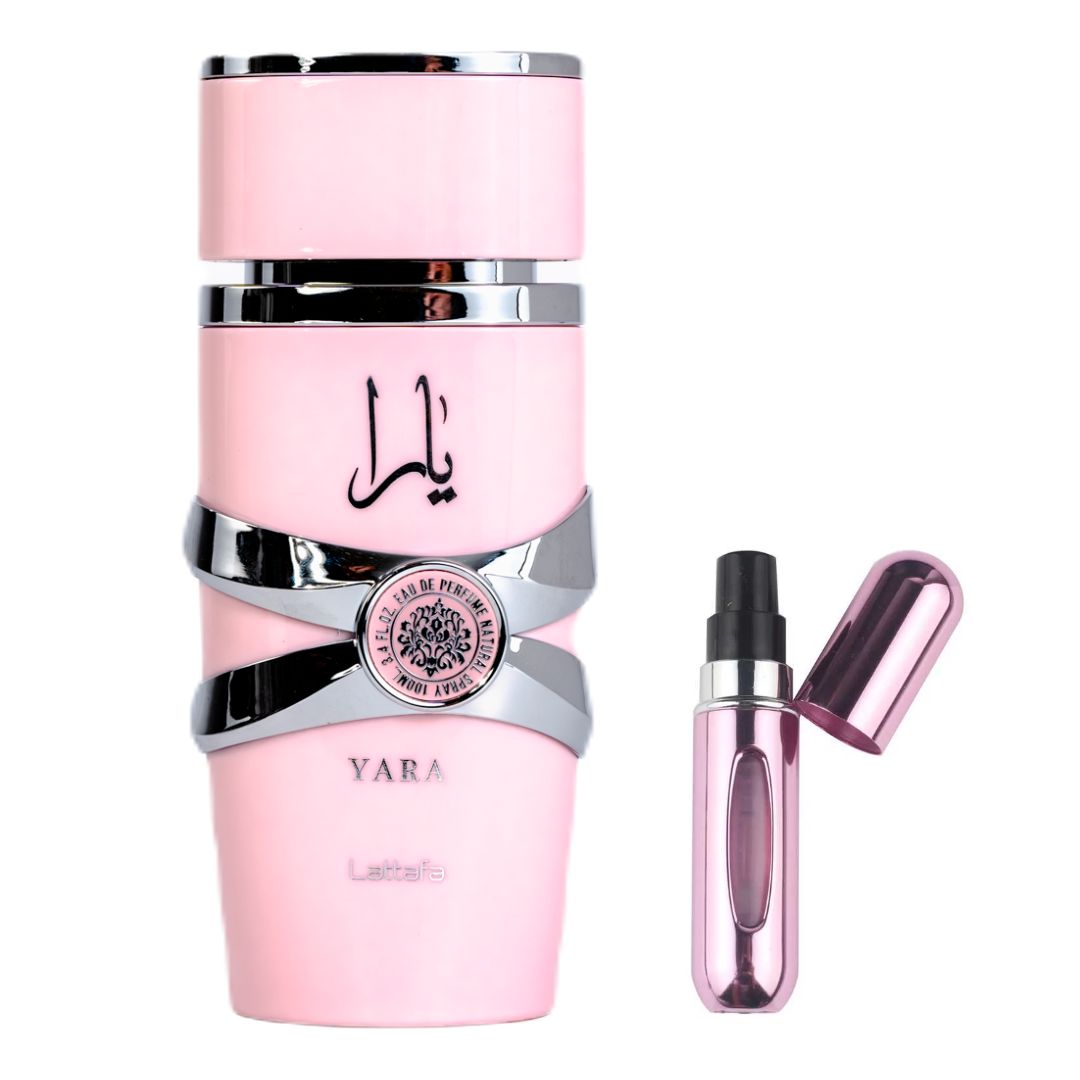 PERFUME YARA LATAFFA 100 ML + PERFUMERO 5 ML